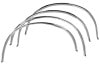 Moulding / Trim Set - Wheel Lip - Restored ~ 1967 - 1968 Mercury Cougar 1967,1967 cougar,1968,1968 cougar,c7w,c8w,cougar,lip,mercury,mercury cougar,moulding,moulding set,restoration,service,set,trim set,wheel,restored,resto,12672