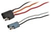 Wiring Pigtail - Taillight Harness Connection form 14401 Harness - EARLY - Before 1/3/1967 - Used ~ 1967 Mercury Cougar 13a449,1967,14401,1967 cougar,assembly,c7w,connection,cougar,door,driver,early,hand,harness,jamb,left,loom,main,mercury,mercury cougar,pigtail,plug,repair,side,taillight,used,wiring,26861