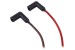 Wiring Pigtail - Under Hood Harness - Starter Solenoid Plugs / Leads - PAIR - Repro ~ 1967 - 1970 Mercury Cougar / 1967 - 1970 Ford Mustang 7104 1967,1967 cougar,1967 mustang,1968,1968 cougar,1968 mustang,1969,1969 cougar,1969 mustang,1970,1970 cougar,1970 mustang,c7w,c7z,c8w,c8z,c9w,c9z,cougar,d0w,d0z,ford,ford mustang,harness,hood,leads,loom,main,mercury,mercury cougar,mustang,new,pair,pigtail,plug,plugs,repair,repro,reproduction,solenoid,starter,under,wire,wiring,driver,drivers,driver