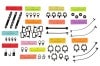 Wire Clip Kit - Repro ~ 1970 Mercury Cougar / 1970 Ford Mustang