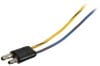 Wiring Pigtail - Power Lead Pigtail - AM Radio - Used ~ 1967 - 1971 Mercury Cougar / 1967 - 1971 Ford Mustang 1971,1971 cougar,1971 mustang,D1W,D1Z,cougar,ford,ford mustang,mercury,mercury cougar,mustang,1967,1967 cougar,1967 mustang,1969,1969 cougar,1969 mustang,1970,1970 cougar,1970 mustang,19a041,c7w,c7z,c9w,c9z,cougar,d0w,d0z,ford,ford mustang,harness,lead,mercury,mercury cougar,mustang,pigtail,power,radio,used,wiring,under,dash,under dash,am,27414