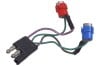 3 Pin Connector - Overhead Console and Repair Harness - Used ~ 1967 - 1968 Mercury Cougar / 1967 - 1968 Ford Mustang 10b923,1967,1967 cougar,1967 mustang,1968,1968 cougar,1968 mustang,ajar,belts,c7w,c7wb,c7z,c8w,c8z,connector,console,convenience,cougar,door,ford,ford mustang,harness,head,mercury,mercury cougar,mustang,over,overhead,pin,repair,used,driver,drivers,drivers,passenger,passengers,passengers,side,27538