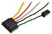 Wiring Pigtail - Under Dash Harenss to Blower Switch - w/ A/C - Used ~ 1969 - 1970 Mercury Cougar 6521690 1969,1969 cougar,1970,1970 cougar,air,blower,c9w,conditioning,cougar,d0w,dash,harenss,harness,loom,main,mercury,mercury cougar,pigtail,plug,repair,switch,under,used,wiring,15745