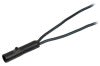 Wiring Pigtail - Under Dash Harness - For Courtesy Lights at the Door & Dash - Used ~ 1969 - 1970 Mercury Cougar 1969,1969 cougar,1970,1970 cougar,c9w,cougar,courtesy,d0w,dash,door,harness,lights,loom,main,mercury,mercury cougar,pigtail,plug,repair,standard,under,used,wiring,xr7,15753