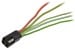 Wiring Pigtail - Under Dash Harness - To Turn Signal Sequencer from Turn Signal Switch - Used ~ 1969 - 1970 Mercury Cougar 6521699 1969,1969 cougar,1970,1970 cougar,c9w,cougar,d0w,dash,driver,hand,harness,left,loom,main,mercury,mercury cougar,pigtail,plug,repair,sequencer,side,signal,switch,turn,under,used,wiring,pig,tail,15754,turn lamp
