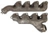 Exhaust Manifolds - BOSS 302 - PAIR - Used ~ 1969 - 1970 Mercury Cougar / 1969 - 1970 Ford Mustang 1969,1969 cougar,1969 mustang,302,1970,1970 cougar,1970 mustang,boss,c9w,c9z,cougar,d0w,d0z,exhaust,ford,ford mustang,left,manifolds,mercury,mercury cougar,mustang,pair,right,used,driver,drivers,drivers,passenger,passengers,passengers,side,19821