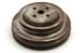 Pulley - Water Pump - 289 - C6OE-8509-A - Used ~ 1967 Mercury Cougar / 1967 Ford Mustang c6az-8509-e,C6AZ-8509-E,C6OE-8509-A C6OE-8509-A,289,1967,1967 cougar,1967 mustang,8509,c6oe,c7w,c7z,cougar,ford,ford mustang,mercury,mercury cougar,mustang,pulley,pump,used,water,23922