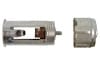 Socket & Retainer Assembly - Cigar / Cigarette Lighter - Used ~ 1971 - 1973 Mercury Cougar / 1971 - 1973 Ford Mustang 1971,1971 cougar,1971 mustang,1972,1972 cougar,1972 mustang,1973,1973 cougar,1973 mustang,assembly,cigar,cougar,d1w,d1z,d2w,d2z,d3w,d3z,ford,ford mustang,lighter,mercury,mercury cougar,mustang,retainer,socket,used,25267