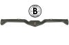 Stone Guard - Grade B - Used ~ 1971 - 1972 Mercury Cougar 1971,1972,17779,1971 cougar,1972 cougar,bumper,cougar,d1w,d1wy,d2w,deflector,filler,grade,guard,mercury,mercury cougar,panel,rock,stone,used,25346