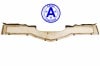 Stone Guard - Grade A - Used ~ 1973 Mercury Cougar 1973,17779,1973 cougar,bumper,cougar,d3w,d3wy,deflector,filler,front,grade,guard,mercury,mercury cougar,panel,rock,stone,used,panel,rock,stone,used,gravel,rock,stone,shield,guard,filler,splash,filler,deflector,spacer,deflecter,protector,protecter,filler,panel,shield,25585