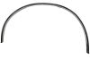 Moulding / Trim - Wheel Lip - Driver Side - Front - Used ~ 1967 - 1968 Mercury Cougar 1967,1968,16039,1967 cougar,1968 cougar,c7w,c7wy,c8w,cougar,driver,front,lip,mercury,mercury cougar,moulding,side,trim,used,wheel,driver,drivers,drivers,18664,left