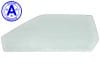 Door Glass - CLEAR - Driver Side - MANUAL -  Grade A - Used ~ 1971 - 1973 Mercury Cougar / 1971 - 1973 Ford Mustang 1971,1971 cougar,1971 mustang,1972,1972 cougar,1972 mustang,1973,1973 cougar,1973 mustang,6521411,clear,cougar,crank,d1w,d1z,d1zz,d2w,d2z,d3w,d3z,door,driver,ford,ford mustang,glass,grade,manual,mercury,mercury cougar,mustang,side,used,driver,drivers,drivers,20628,left