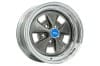 Styled Steel Wheel - 14 X 6 - Chrome Outer - Repro ~ 1969 - 1970 Mercury Cougar 1969,1969 cougar,1970,1970 cougar,c9w,chrome,cougar,d0w,inch,mercury,mercury cougar,new,new25,outer,repro,reproduction,steel,styled,wheel,11314