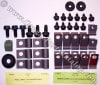 Convertible Fuel Vapor Line Clamp Kit - Repro ~ 1970 Mercury Cougar - 1970 Ford Mustang 1970,1970 cougar,1970 mustang,clamp,convertible,cougar,d0w,d0z,ford,ford mustang,fuel,kit,line,mercury,mercury cougar,mustang,new,repro,reproduction,vapor,41057
