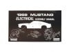 Electrical Assembly Manual - Repro ~ 1969 Ford Mustang 1969,1969 mustang,c9z,electrical,ford,ford mustang,manual,mustang,new,repro,reproduction,schematic,electric,assembly,wiring,book, booklet, diagram, pamphlet, flyer, guide, schematic, diagnostic, brochure,25888