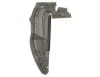 Rear Splash Shield - Passenger Side - w/ Rubber - Repro ~ 1967 - 1968 Mercury Cougar / 1967 - 1968 Ford Mustang