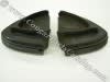 Corner Fillers - Rear Bumper - PAIR - NOS ~ 1967 - 1968 Mercury Cougar 1967,1967 cougar,1968,1968 cougar,bumper,c7w,c8w,corner,cougar,fillers,mercury,mercury cougar,new,new old stock,nos,old,pair,rear,stock,driver,drivers,drivers,passenger,passengers,passengers,side,24156