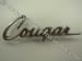 Emblem - Fender - COUGAR Script - Used ~ 1971 - 1973 Mercury Cougar d1wb-15098-aa,44.85 1971,1971 cougar,1972,1972 cougar,1973,1973 cougar,cougar,d1w,d2w,d3w,emblem,fender,mercury,mercury cougar,script,used,25313