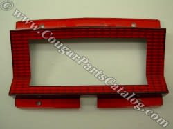Lens - Fuel Door - NOS ~ 1969 Mercury Cougar tote3-19,185 1969,1969 cougar,c9w,cougar,door,fuel,lens,mercury,mercury cougar,new,new old stock,nos,old,stock,25794,gas
